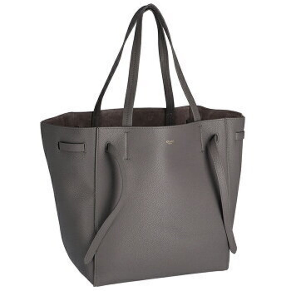 Celine Cabas Phantom Tote Bag Gray